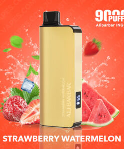 STRAWBERRY WATERMELON – ALIBARBAR INGOT – 9000 PUFFS