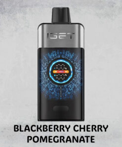 BLACKBERRY CHERRY POMEGRANATE – IGET ONE – 12000 PUFFS