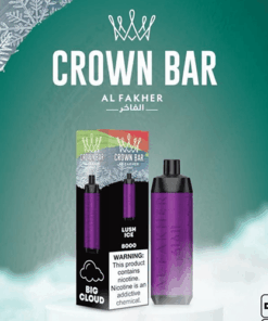 ALFAKHER CROWN BAR LUSH ICE – 8000 PUFFS
