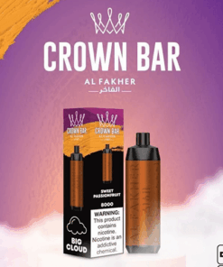 ALFAKHER CROWN BAR SWEET PASSIONFRUIT – 8000 PUFFS