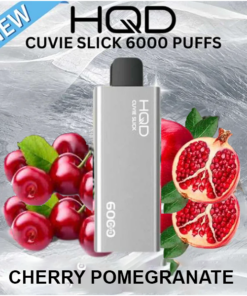 CHERRY POMEGRANATE – HQD SLICK – 6000 PUFFS