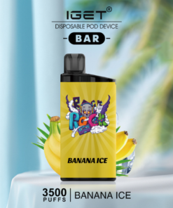 BANANA ICE – IGET BAR – 3500 PUFFS