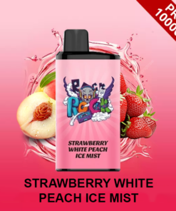 STRAWBERRY WHITE PEACH ICE MIST – IGET BAR PRO – 10000 PUFFS