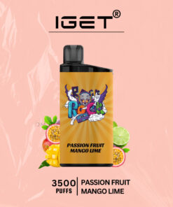 PASSIONFRUIT MANGO LIME – IGET BAR – 3500 PUFFS