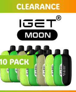 10 PACK – IGET MOON – 5000 PUFFS