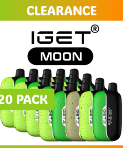 20 PACK – IGET MOON – 5000 PUFFS