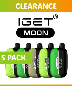 5 PACK – IGET MOON – 5000 PUFFS