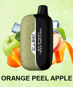 ORANGE PEEL APPLE ICE – IGET MOON – 5000 PUFFS
