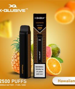 X-QLUSIVE HAWAIIAN – 2500 PUFFS