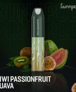 GUNNPOD LUME KIWI PASSIONFRUIT GUAVA ICE – 5000 PUFFS