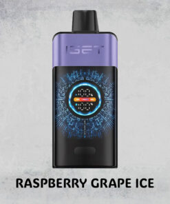 RASPBERRY GRAPE ICE – IGET ONE – 12000 PUFFS