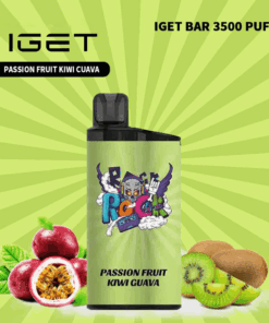 PASSIONFRUIT KIWI GUAVA – IGET BAR – 3500 PUFFS
