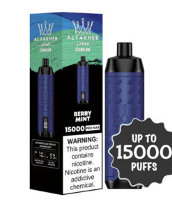 BERRY MINT – ALFAKHER CROWN BAR PRO – 15000 PUFFS