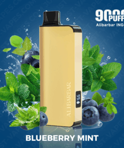 BLUEBERRY MINT – ALIBARBAR INGOT – 9000 PUFFS