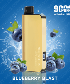 Order Blueberry Blast – Alibarbar Ingot 9000 Puffs | The Vapes Shop Australia