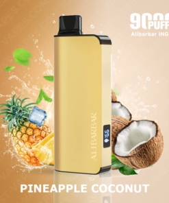 PINEAPPLE COCONUT – ALIBARBAR INGOT – 9000 PUFFS