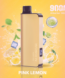 Buy Pink Lemon – Alibarbar Ingot 9000 Puffs | The Vapes Shop Australia