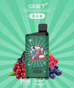 BLACK FOREST (Blackberry Raspberry Blueberry Cherry) – IGET BAR – 3500 PUFFS