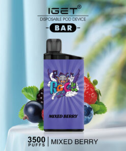 MIXED BERRY – IGET BAR – 3500 PUFFS