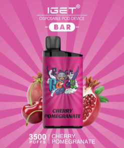 CHERRY POMEGRANATE – IGET BAR – 3500 PUFFS