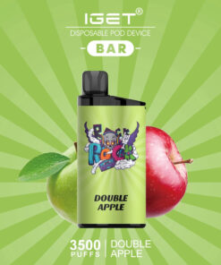 DOUBLE APPLE – IGET BAR – 3500 PUFFS