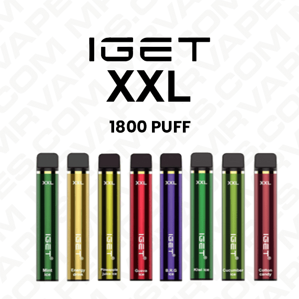 Order Iget Disposable Vape XXL 1800 Puffs Now At The Vapes Shop Australia