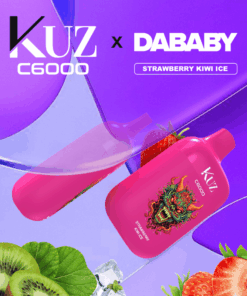 KUZ STRAWBERRY KIWI ICE ICE – 6000 PUFFS
