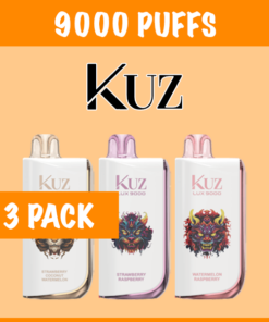 3 PACK – KUZ ULTRA 9000 PUFFS