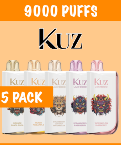 5 PACK – KUZ ULTRA 9000 PUFFS