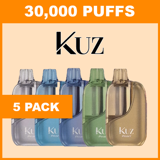 Order 5 PACK – KUZ PEARL 30000 PUFFS Now At The Vapes Shop Australia - Free Delivery