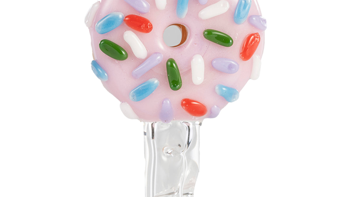 POTV x Empire Glass Pink Frosted Donut