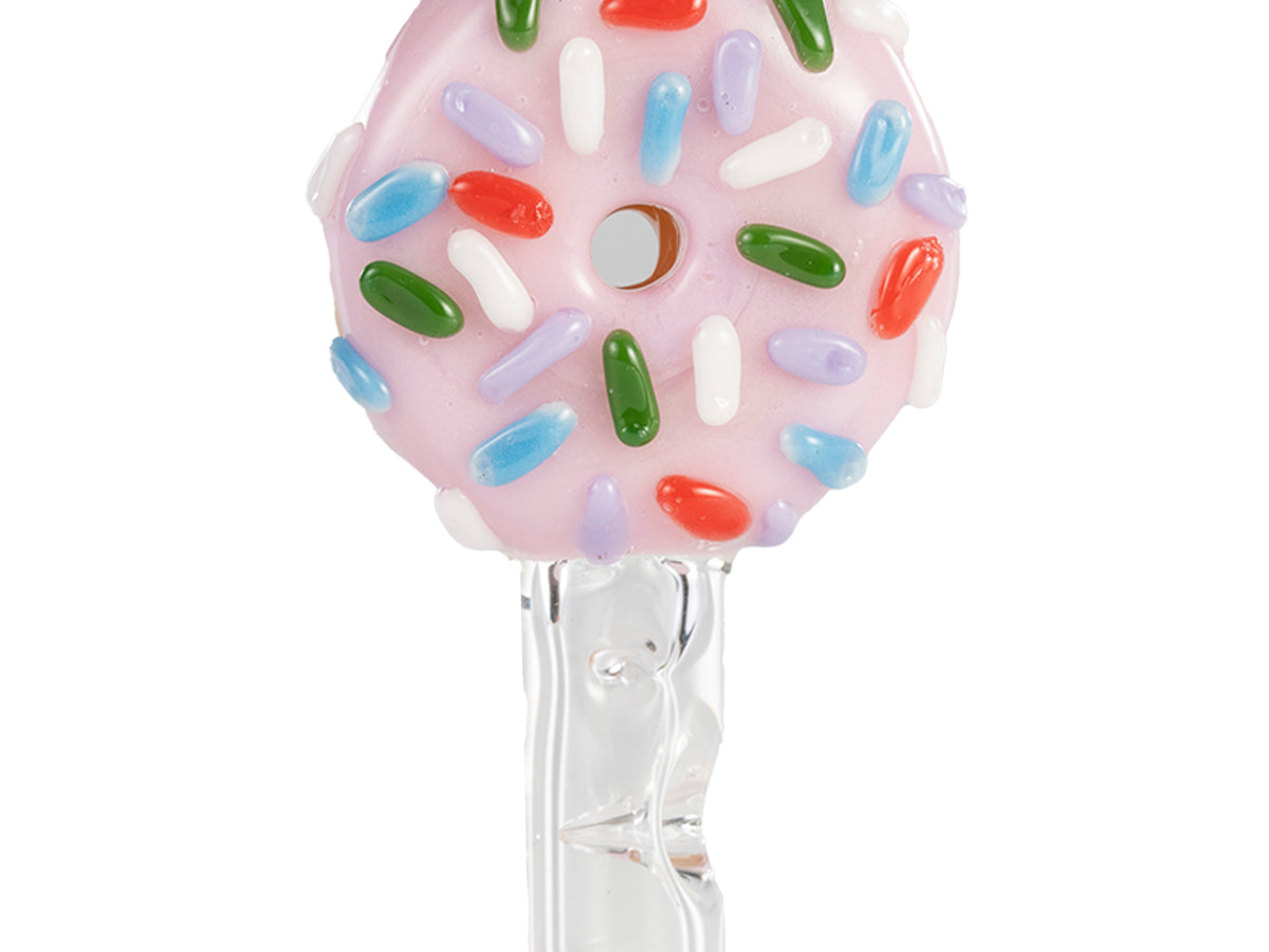 POTV x Empire Glass Pink Frosted Donut