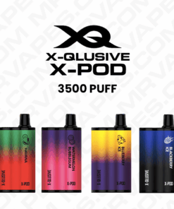 X-QLUSIVE X-POD – 3800 PUFFS – 50 PACK