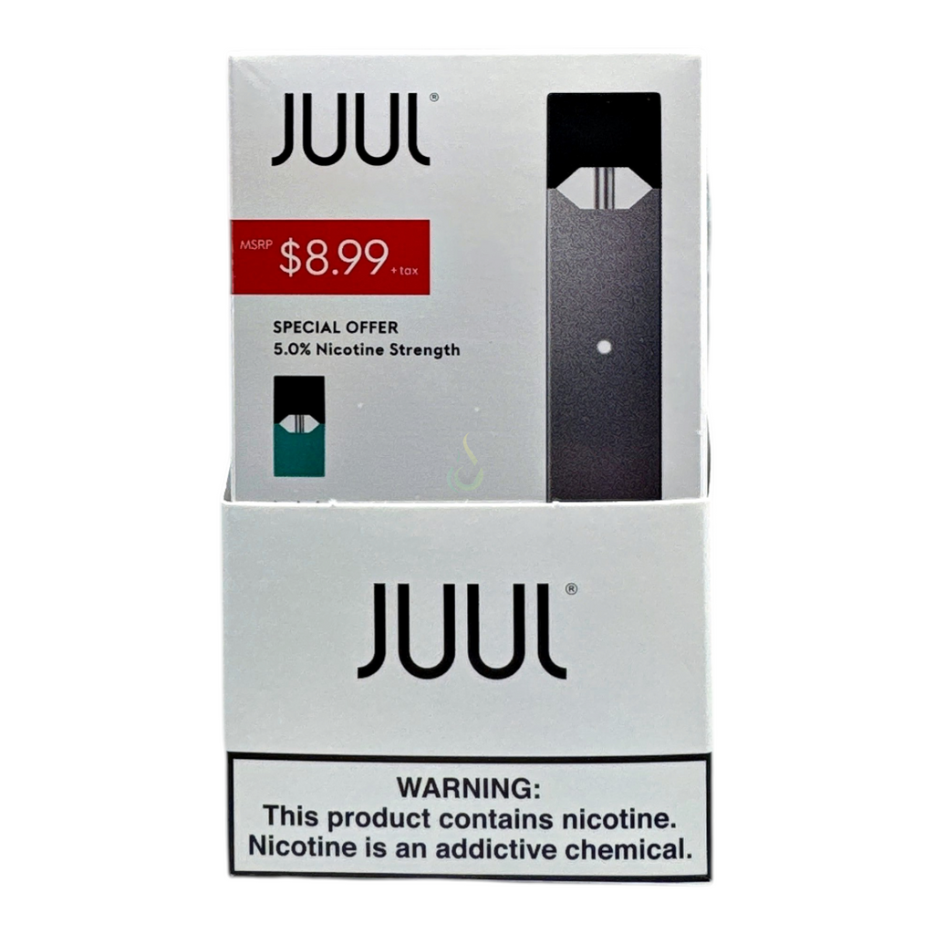 Juul Slate $8.99 Device Kit with 1 Menthol Pod